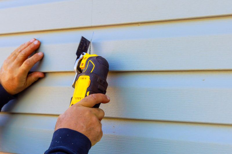 Vinyl Siding Repair in Action